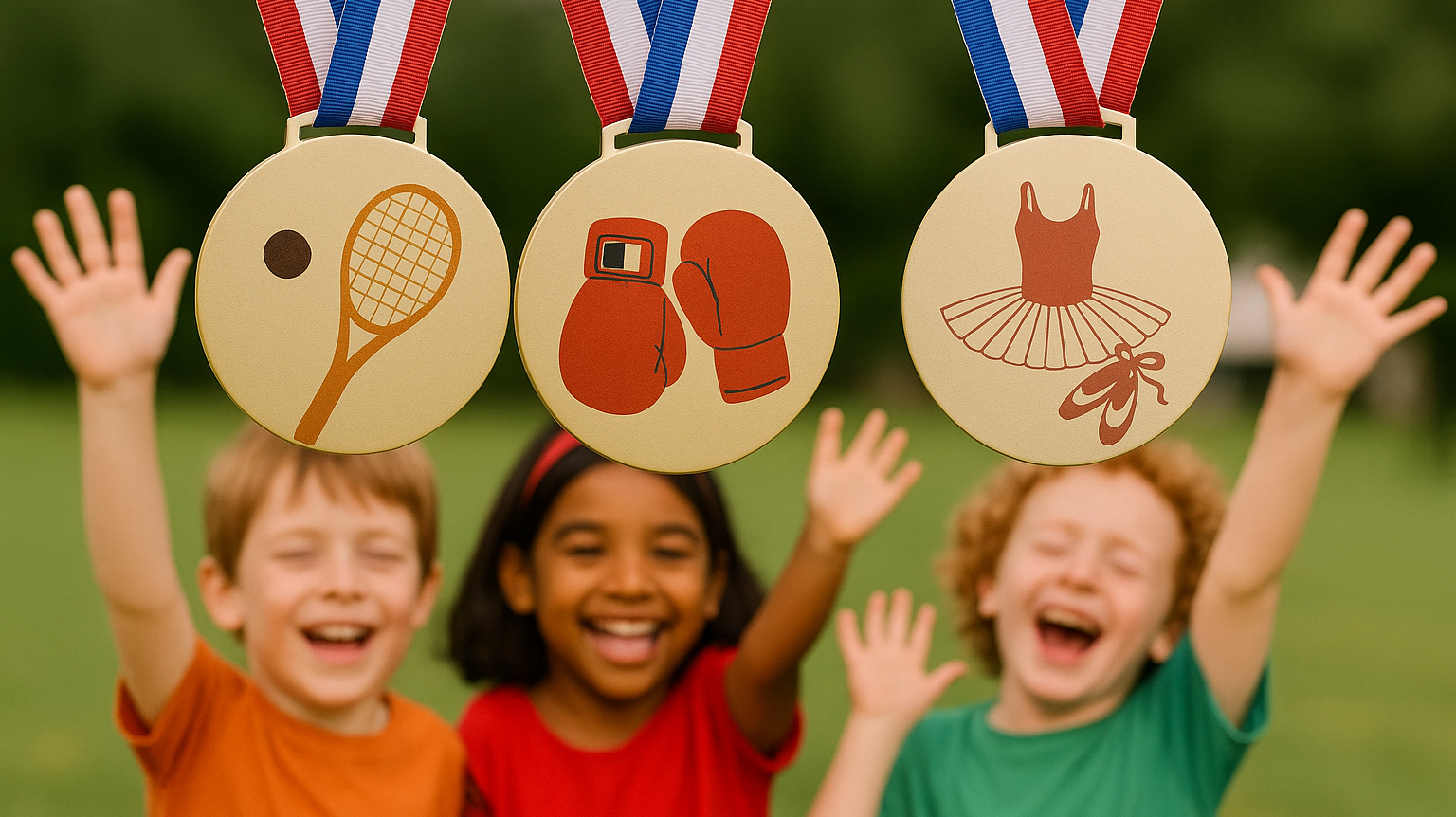 Médailles enfants : nos idées funs pour clubs, écoles et événements 🧒