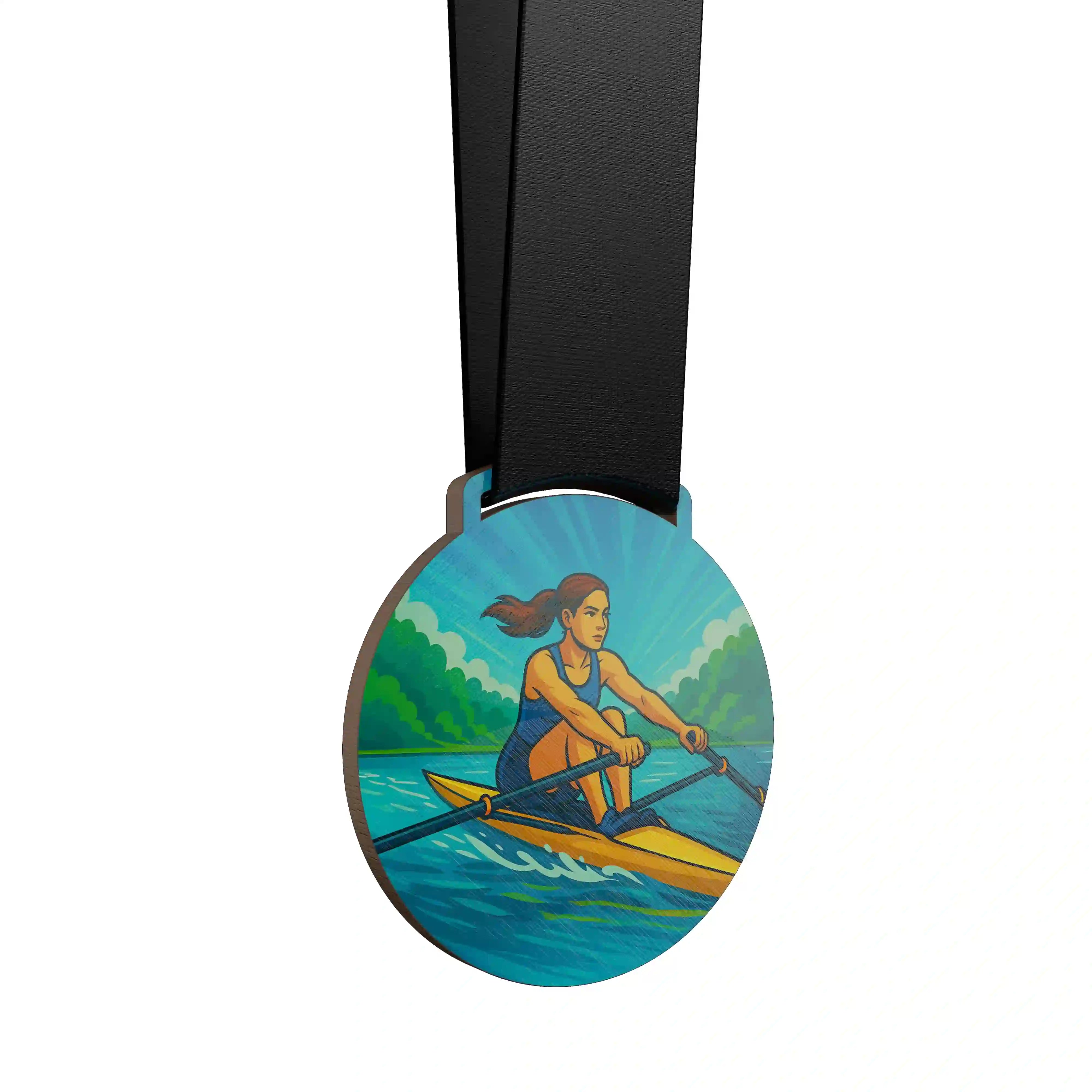 médaille aviron féminin