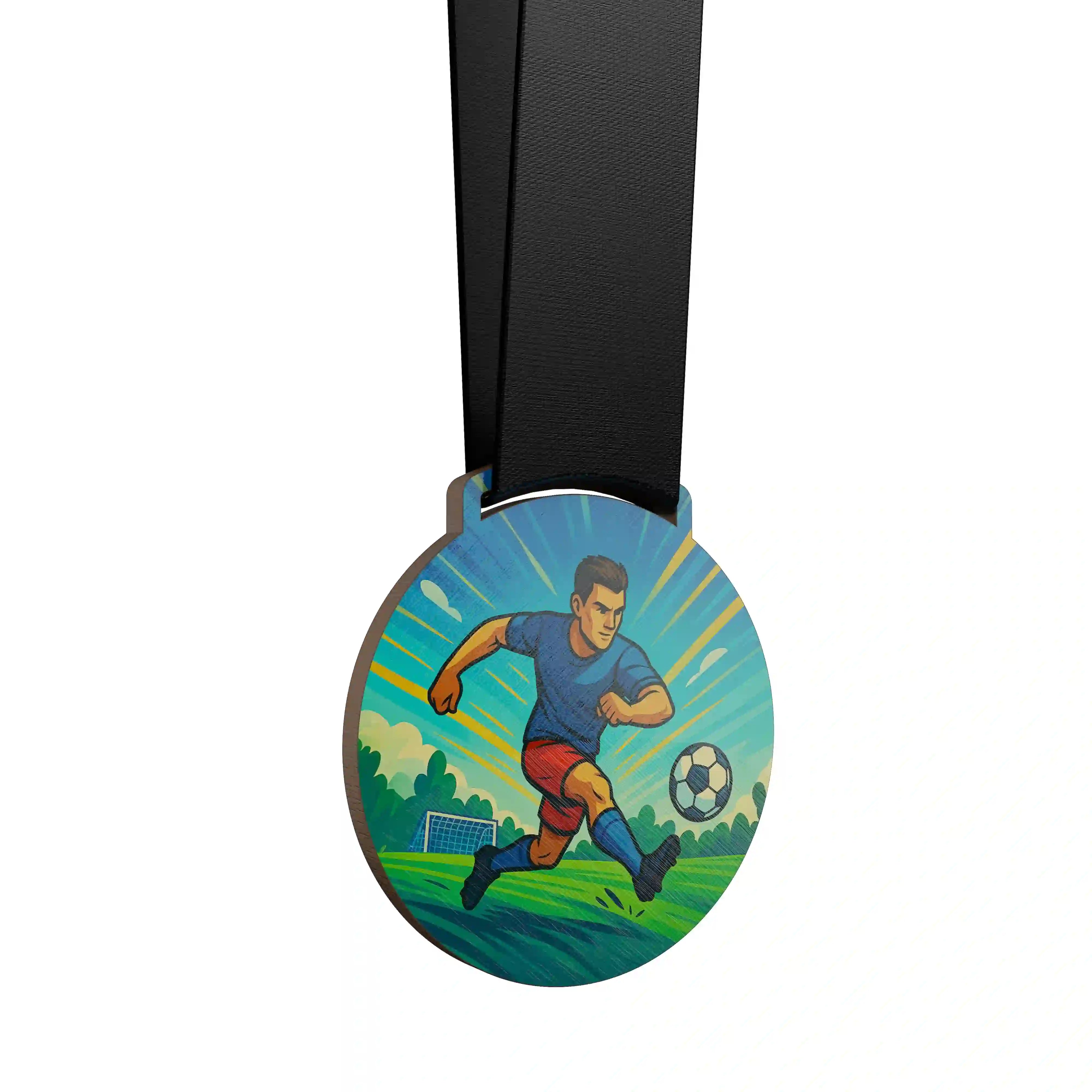 Médaille football masculin