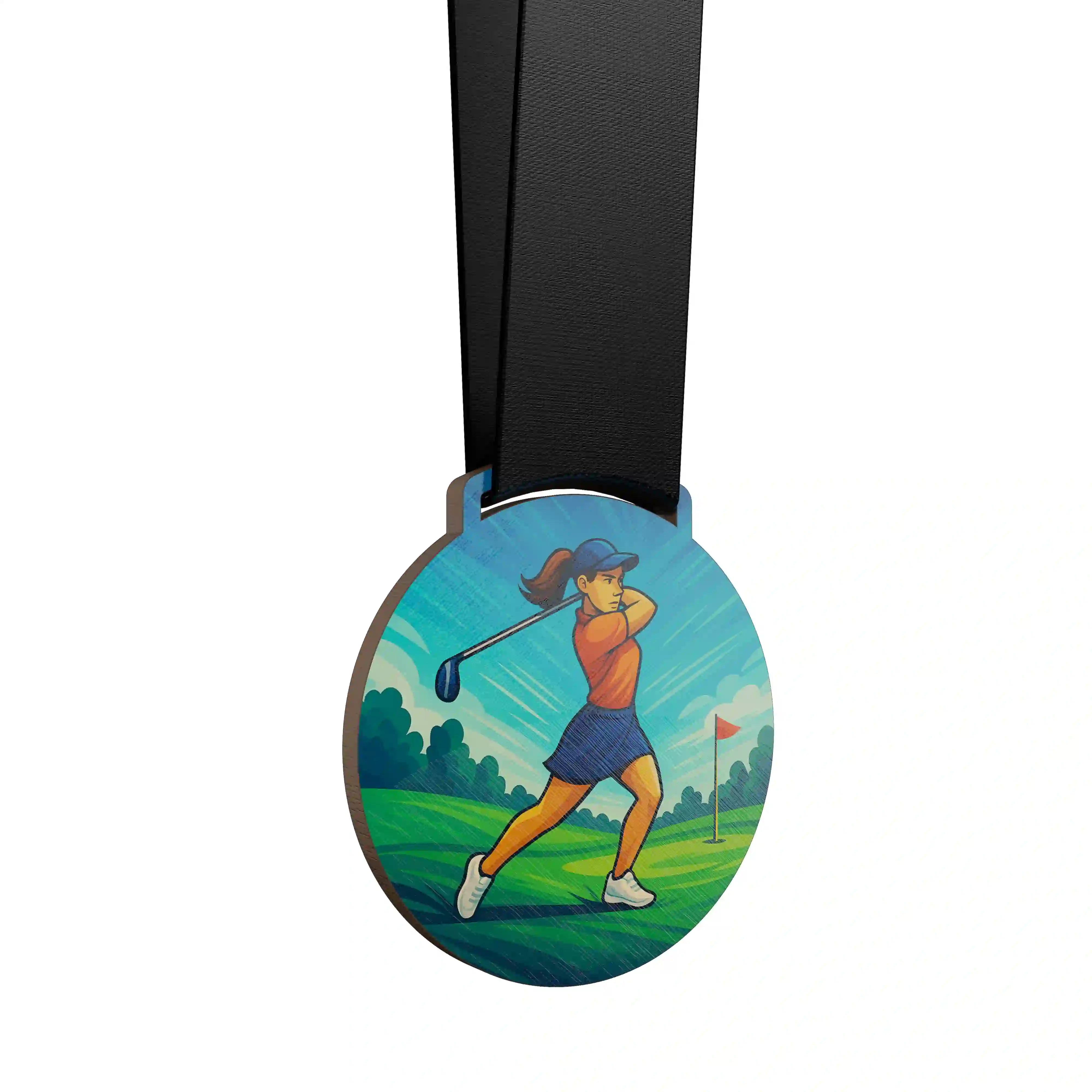 médaille golf féminin