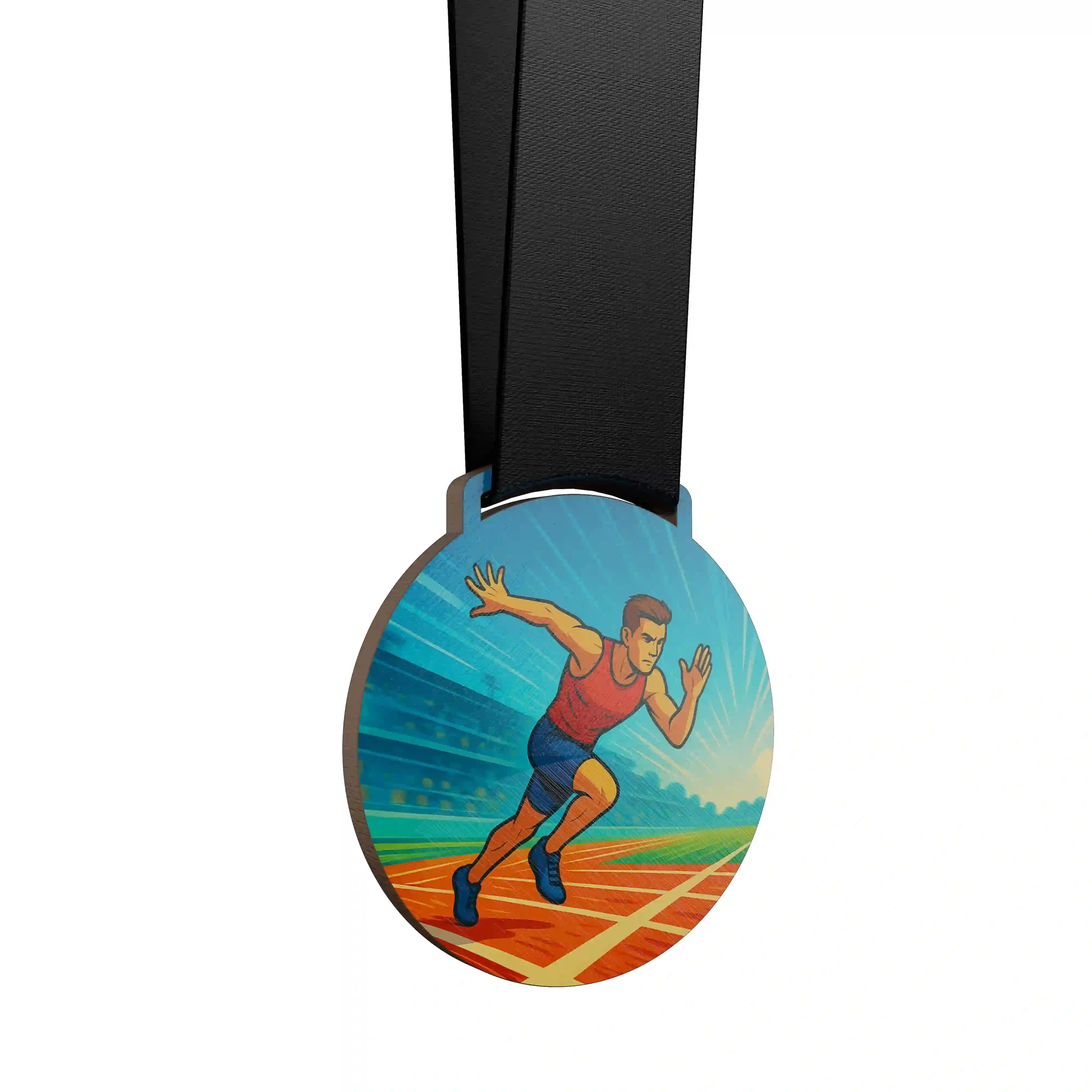 médaille course à pied personnalisé