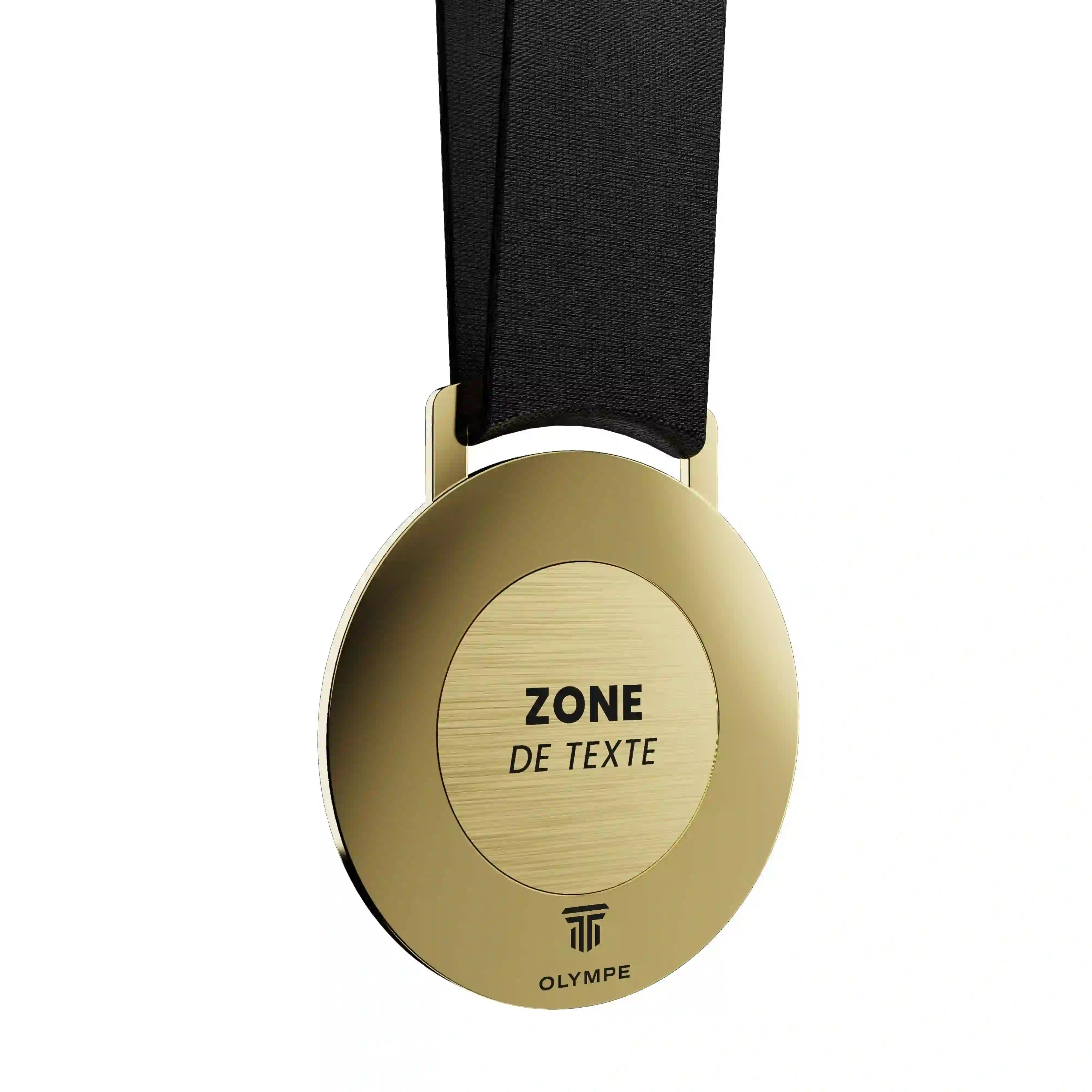 dos médaille poséïdon