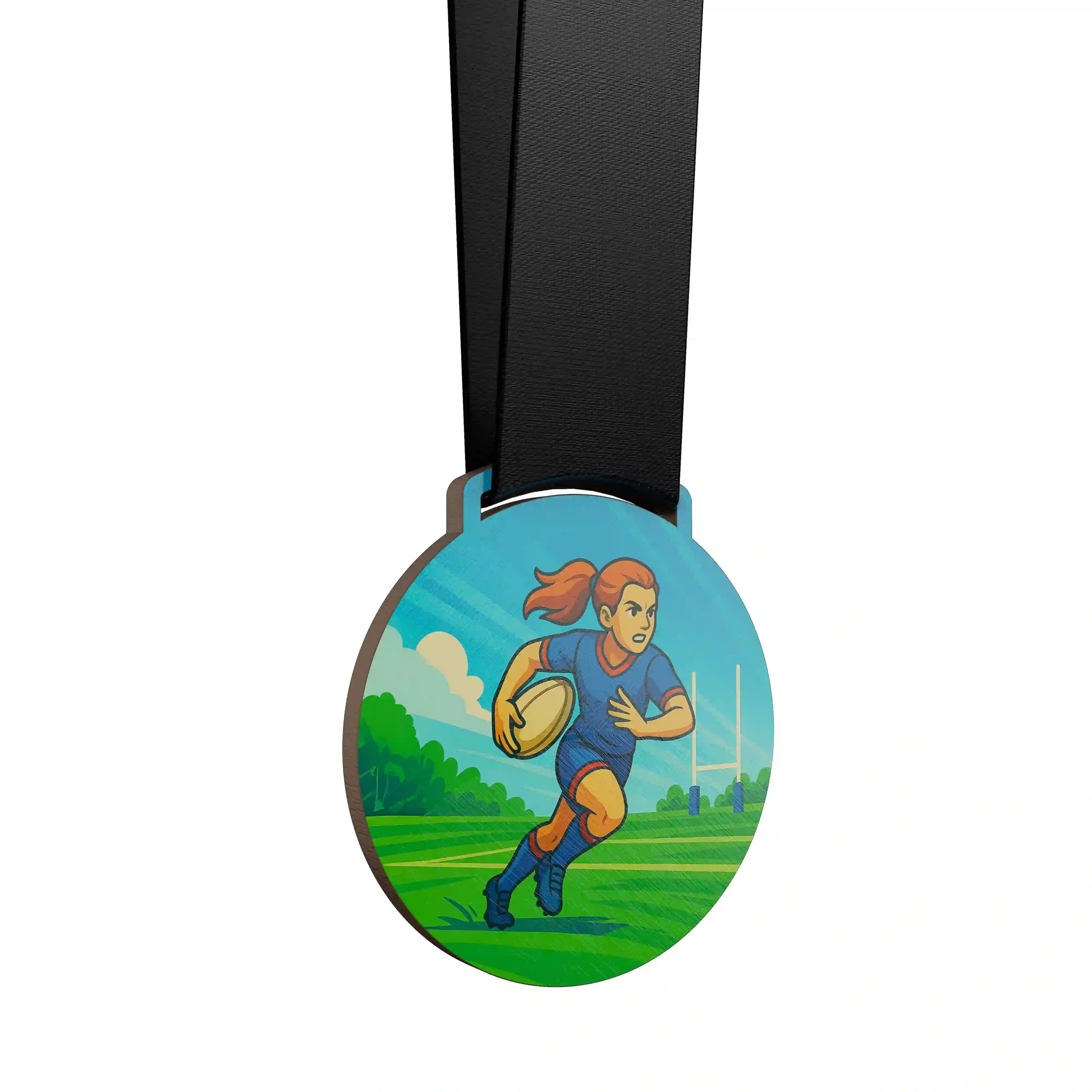 médaille rugby féminin