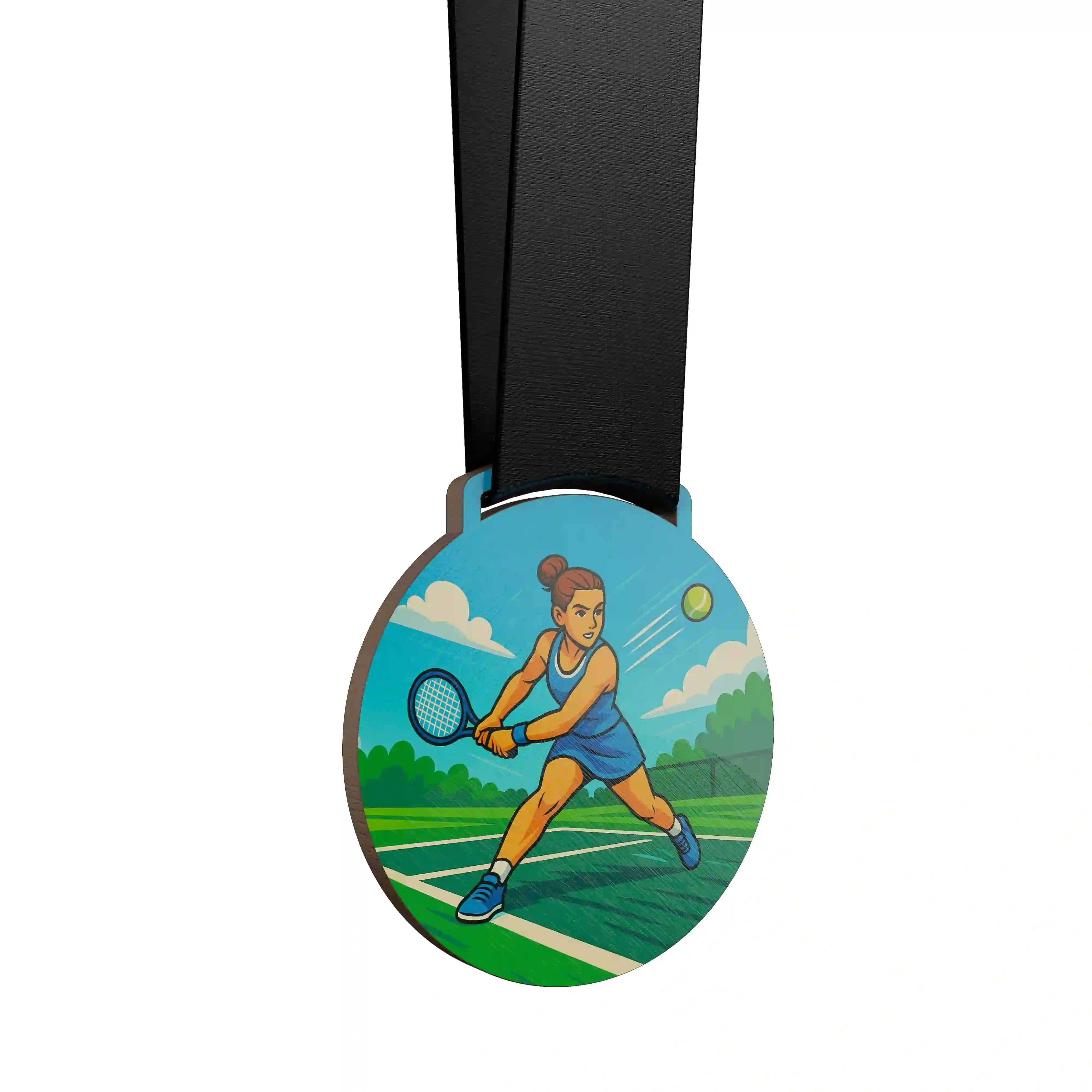 Médaille tennis féminin