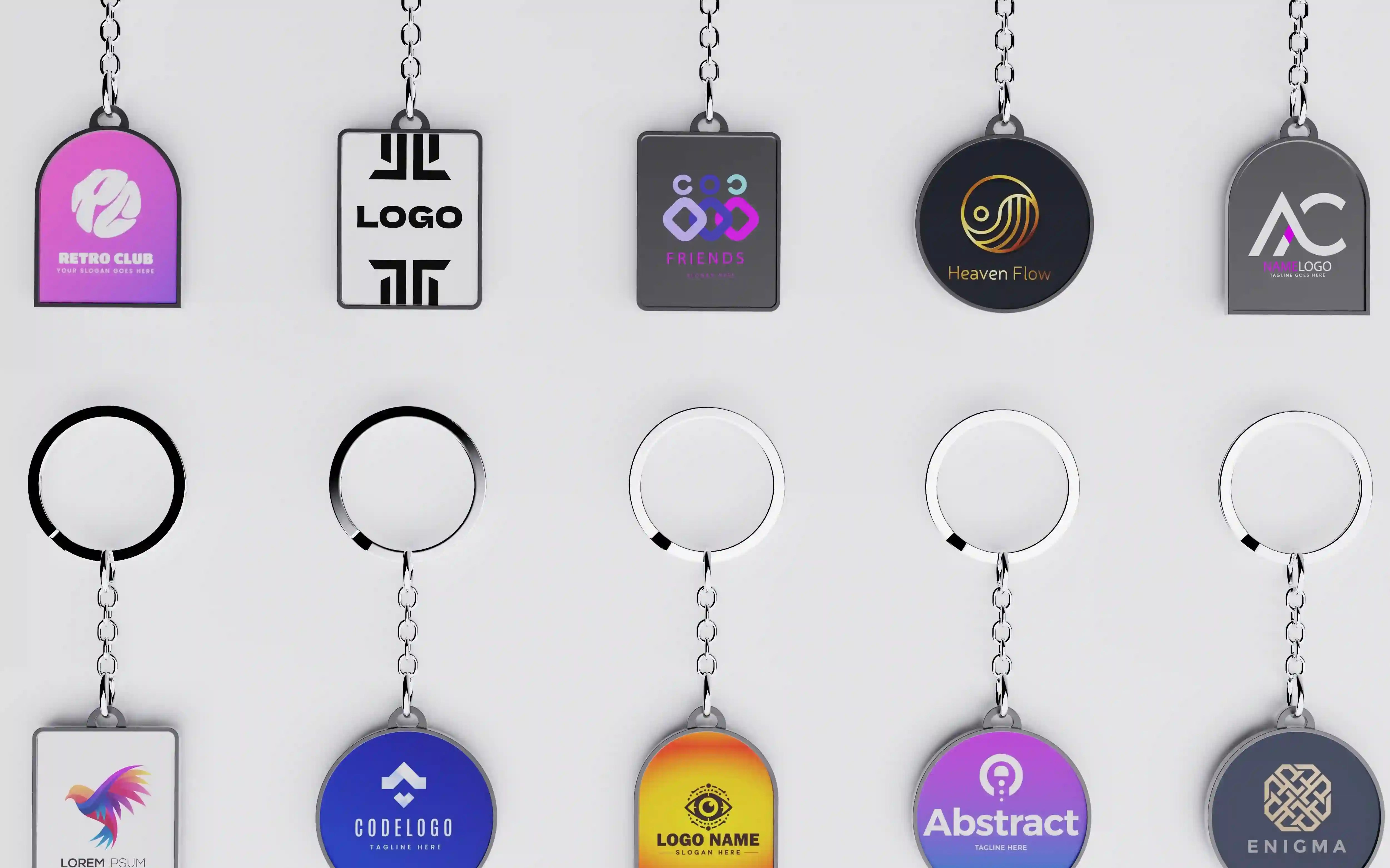 bannière porte clé