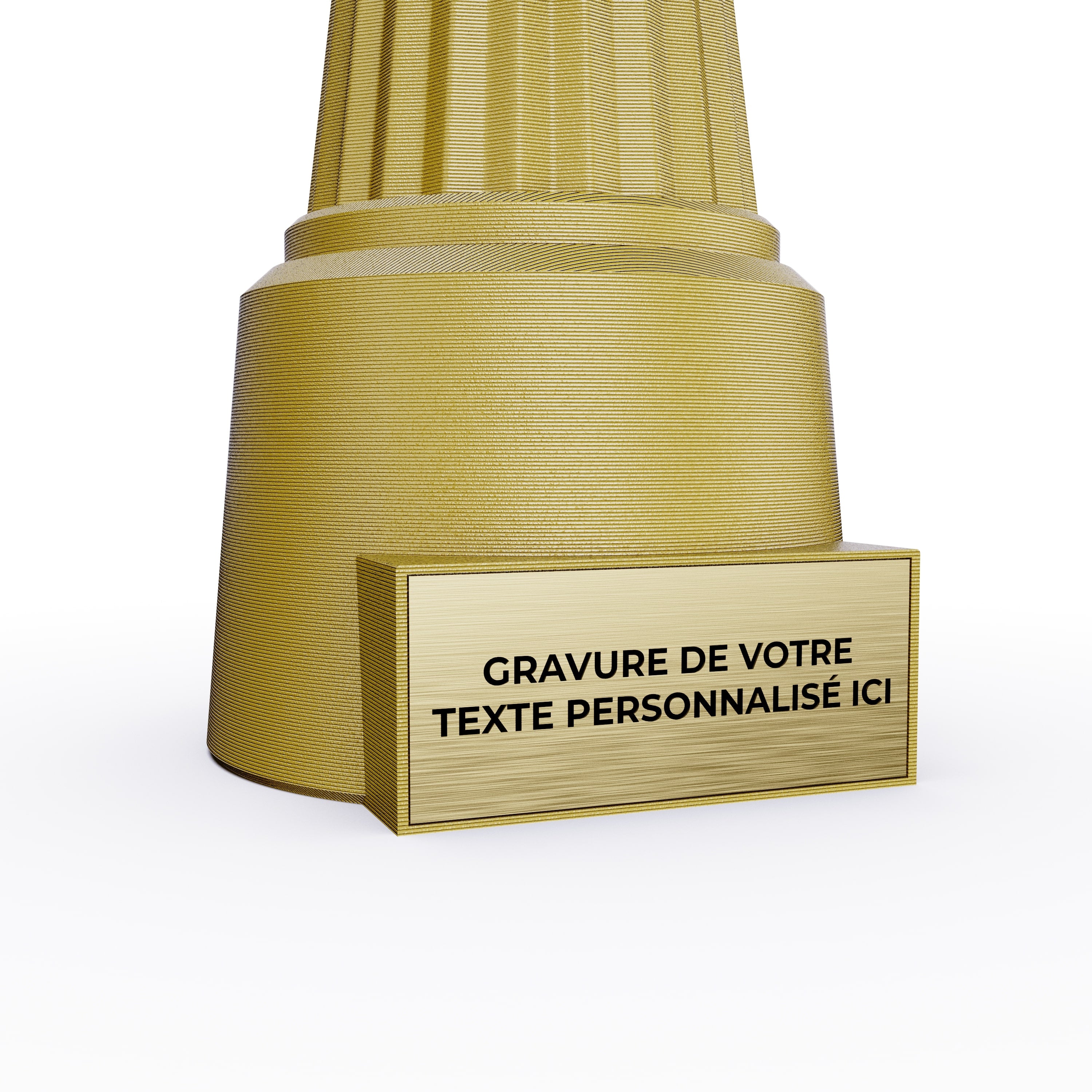 trophée volley personnalisable