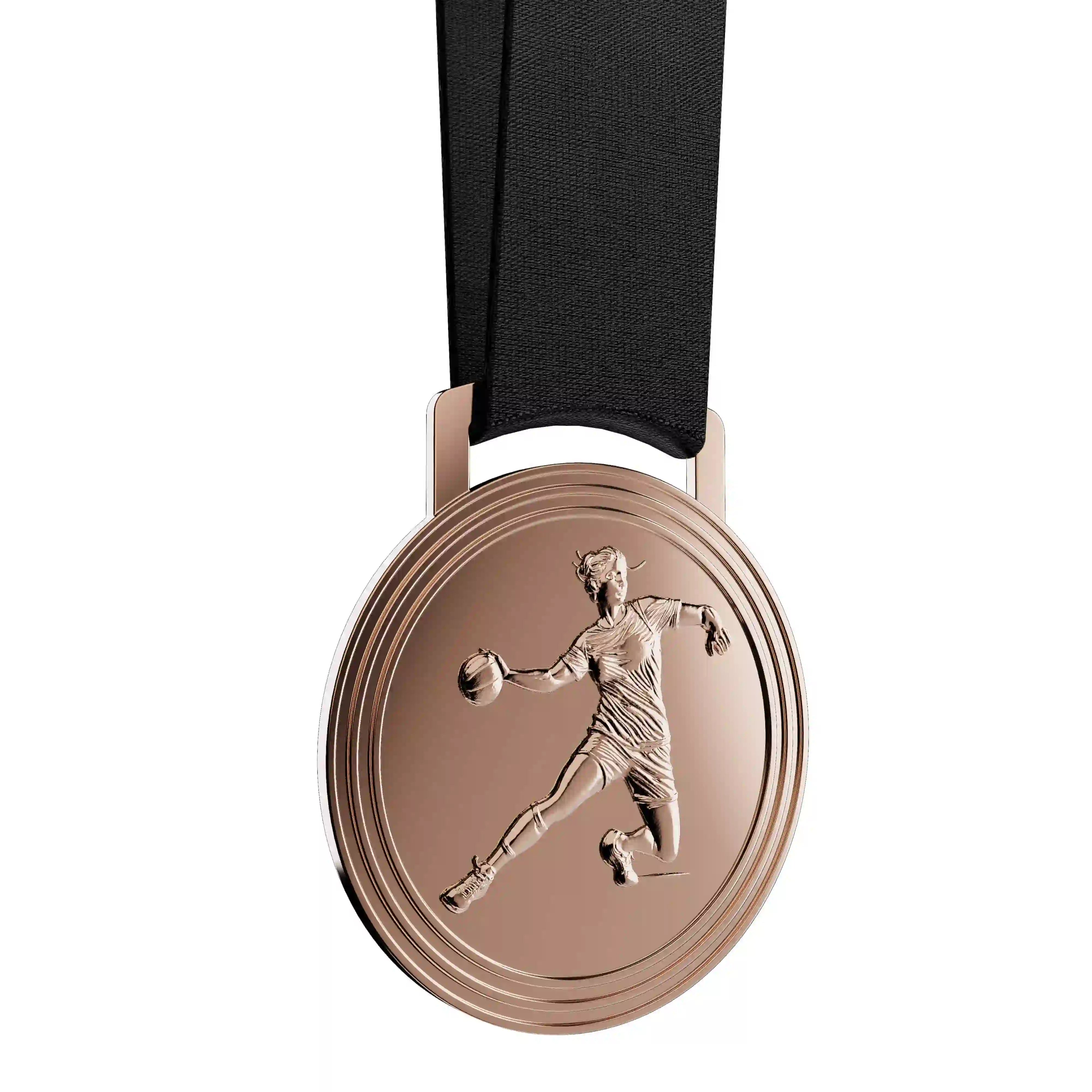 médaille de bronze d'une joueuse d'handball
