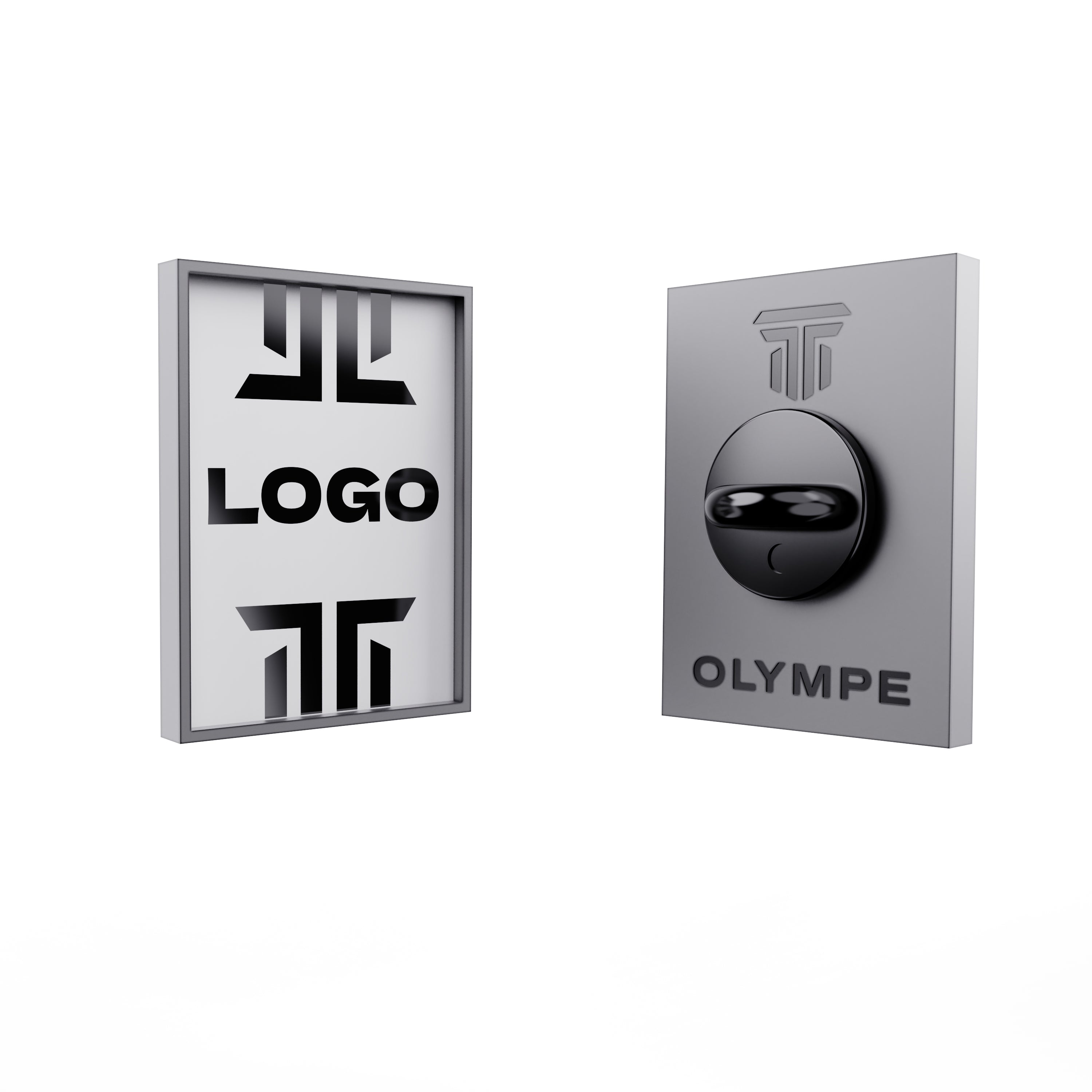 pins personnalisable en métal