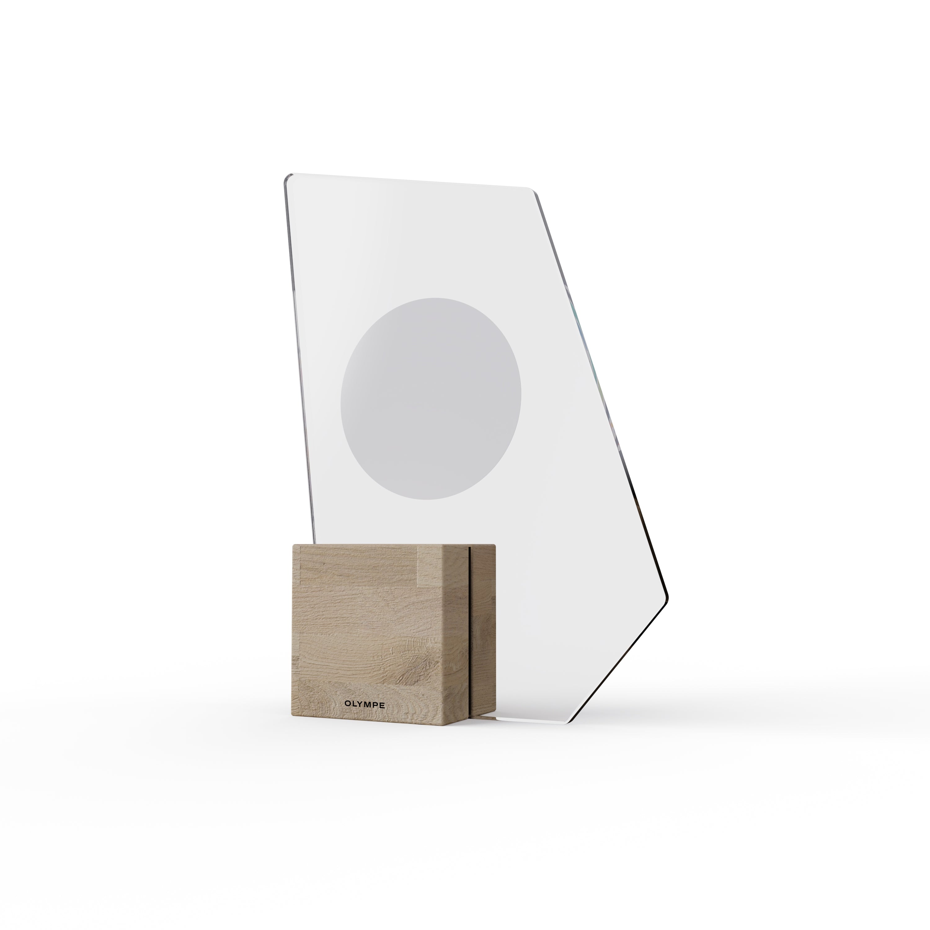 trophée en bois et en plexiglass personnalisé
